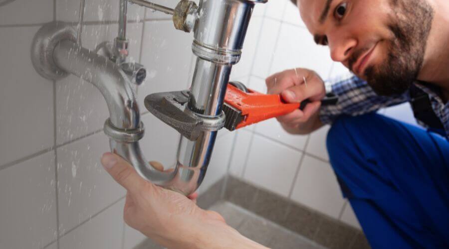 Leaking toilet repair in Fairview, WY